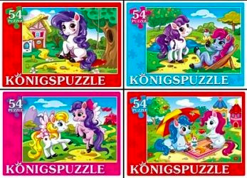 Пазл Konigspuzzle 54элемента Мои пони 54-5899