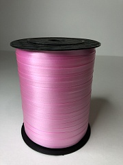 Лента упаковочная 0.5мм 4500см Розовая MC BASIR 4532