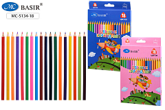 Цветные карандаши 18 цветов 5134-18